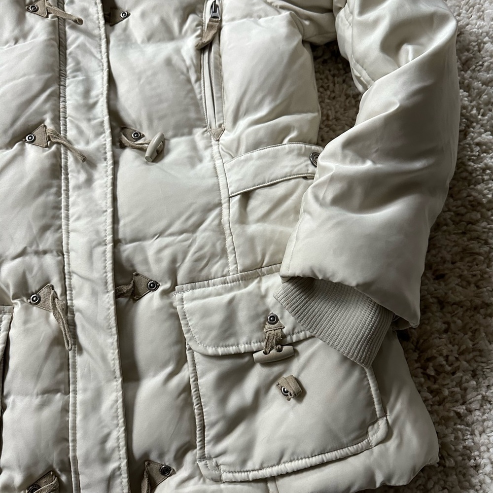 Outventure active wear puffer long cream cute winter women’s long trendi… - Picture 5 of 9